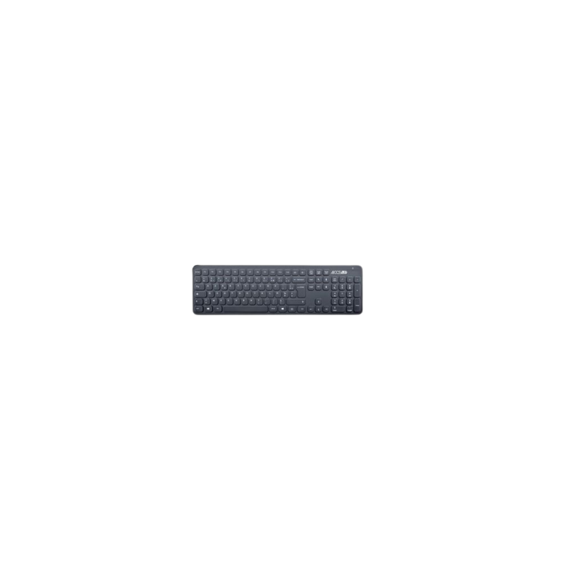 Clavier Sans Fil Accsup SLIM WL FR3 V2 AZERTY - Noir