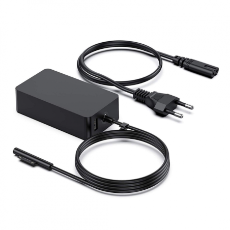 Chargeur Secteur PC Surface Pro 3/4/5/6/7/7 Plus/8/9 65W 15V/4A (Compa