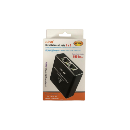 Duplicateur Ethernet RJ45 LinQ VK3342 - Supports Ref G3011 | Smarty Pa