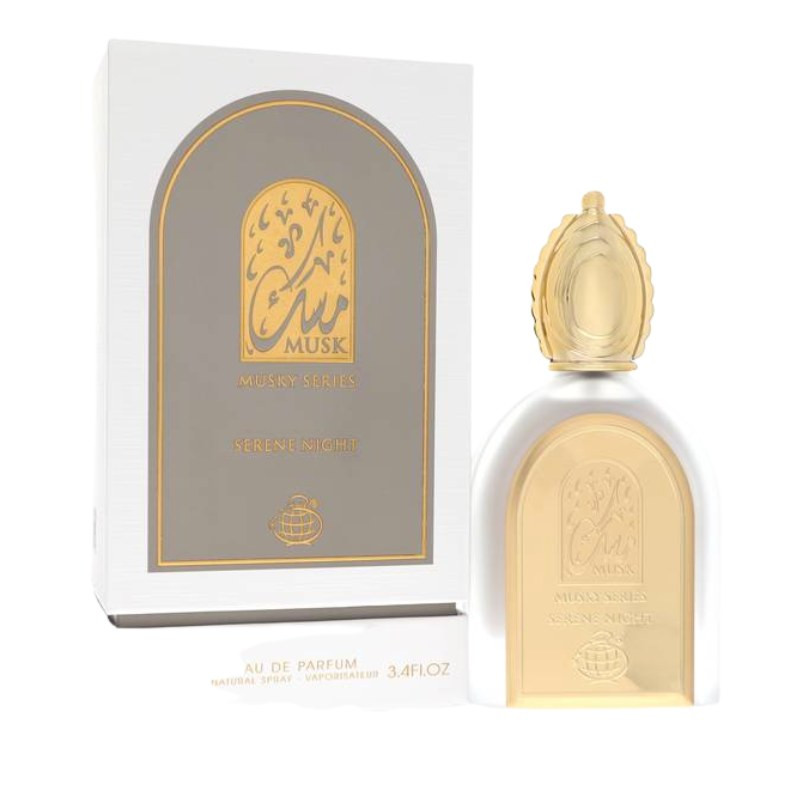 Eau de Parfum Fragrance World Musky Series Serene Night – 100 ml Unisexe Eau de Parfum Fragrance World Musky Series Serene Night – 100 ml Unisexe