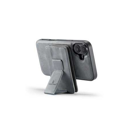 Portefeuille MagSafe en Cuir avec Protection RFID et Support Intégré -