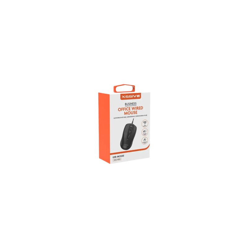 Souris Filaire 3 Millions de Clics 125Hz 1200 DPI Xssive XSS-MS2N