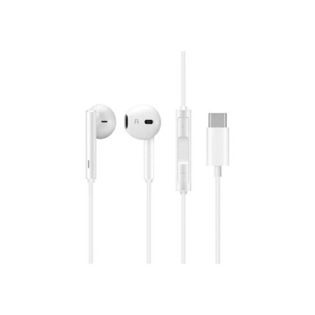 Ecouteurs Kit Main Libre USB-C QC0296 Huawei - Blanc - Vrac 