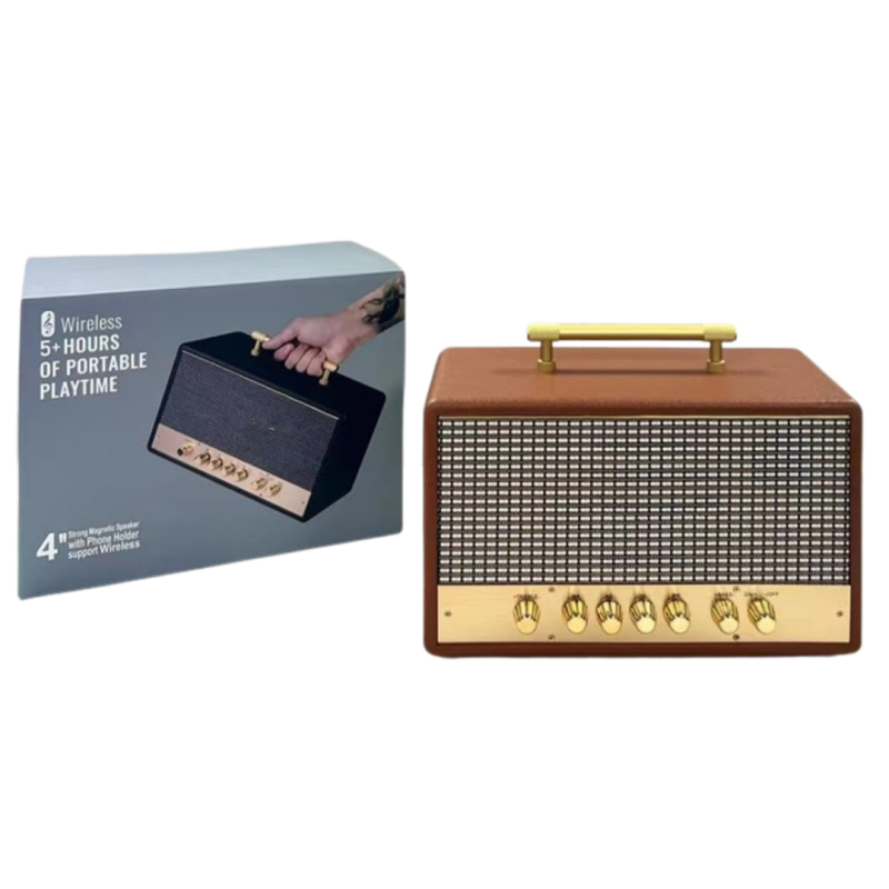 Enceinte Bluetooth Portable M60 - Marron