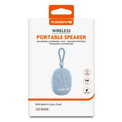 Enceinte Bluetooth Portable XSSIVE XSS-BSP16BL - Bleu - Audi