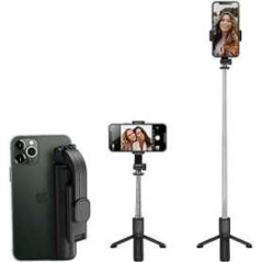 Support Selfie Smartphone R1 avec Éclairage Intégré 0.8 M - Noir - Sup