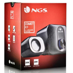 Enceinte PC NGS Comet 2.1 USB Avec Caisson de Basse - Noir e