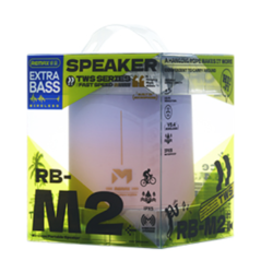 Enceinte Portable Sans Fil 1200mAh REMAX RB-M2 - 10M de dist