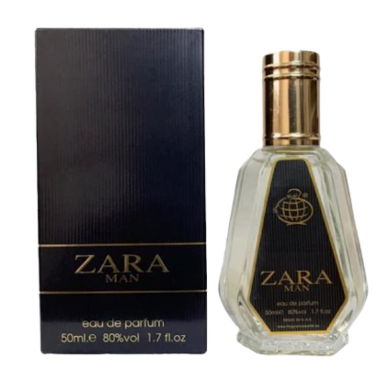 Eau de Parfum Fragrance World Zara Man – Homme 50 ml Eau de Parfum Fragrance World Zara Man – Homme 50 ml