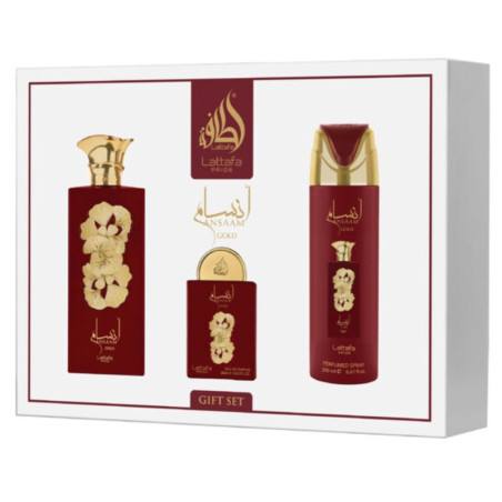 Lattafa Ansaam Gold 3-piece gift set | Smarty