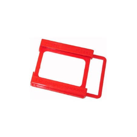 Support de Montage Universel pour Disque Dur de 2,5 à 3,5" - Rouge - S