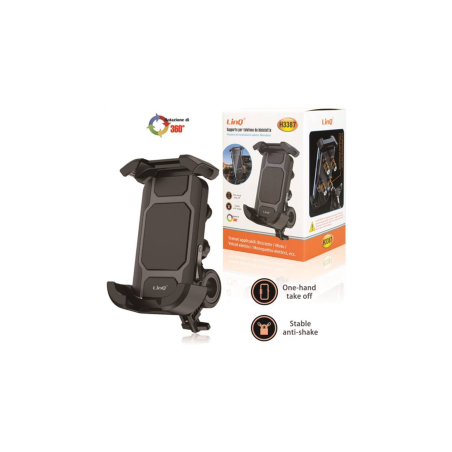 Support de Téléphone Pour Vélo - LinQ H3387 - Supports Ref G6163 | Sma