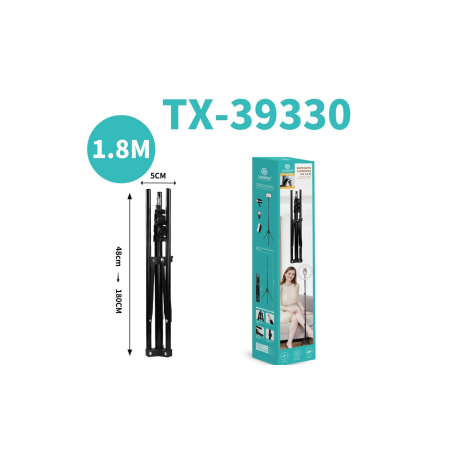 Trépied Télescopique 1,8 m pliable CIAOBOSI TX-39330 avec Support Smar