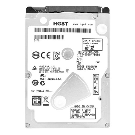 HGST Hard Drive HTS545050A7E680 500GB SATA | Smarty