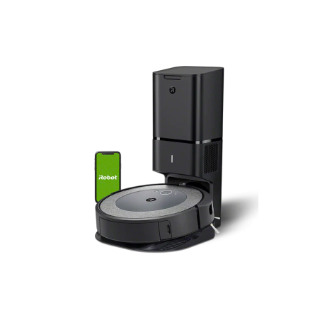 Aspirateur Robot iRobot Roomba i5 + (i5658) - Gris - Reconditionné avec Boîte et Accessoires | Smarty Paris