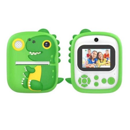 Appareil photo instantané enfant Dragon vert | Smarty
