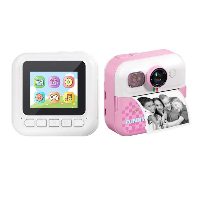 Kids Instant Print Camera Mayline – 12MP 1080p Pink Unicorn