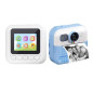 Kids Instant Print Camera ECO – 12MP 1080p Blue-Green Dinosaur