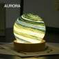 Lampe de Nuit Solaire Planète - Aurore - 80mm - USB - 5V · Smarty Paris