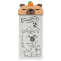 Magnetic LCD Writing Tablet ECO 7.4-inch – Capybara Pattern, White