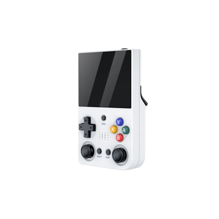 Mini Console de Jeu Vidéo Portable M21 Écran IPS 3,5" 64 Go - Blanc -