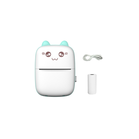 Mini Imprimante Portable - Blanc Bleu - Tablette Ref G2008 | Smarty Pa