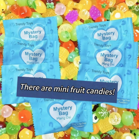 Glow-in-the-dark 3D miniature animal surprise bag