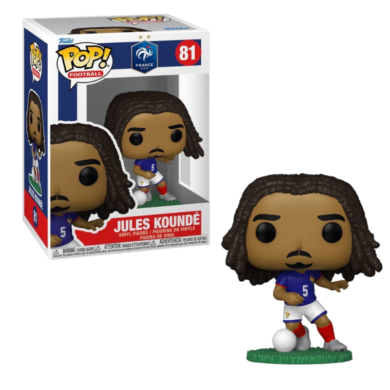 Figurine Funko Pop! FIFA World Cup 26 Jules Koundé – France #81 Figurine Funko Pop! FIFA World Cup 26 Jules Koundé – France #81