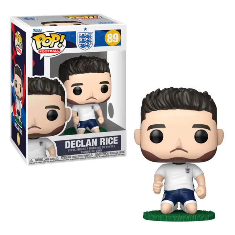 Figurine Funko Pop! FIFA World Cup 26 Declan Rice – England #89 Figurine Funko Pop! FIFA World Cup 26 Declan Rice – England #89