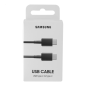 Câble Type-C / Type-C Samsung 5A 100W Noir - Retail Box (Origine)
