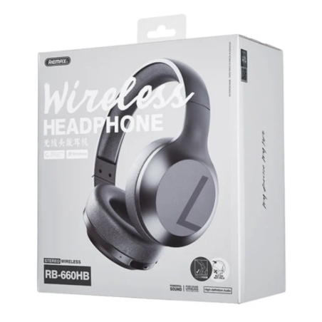 Wireless Stereo Bluetooth Headphones REMAX RB-660HB – Black