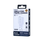 GaN USB + USB-C Charger REMAX RP-U01-AC – 20W Slim White EU