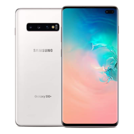 Samsung Galaxy S10 Plus 4G 128 Go - Blanc (Ecran + Vitre Arrière HS) -