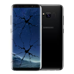 Samsung Galaxy S8 64 Go - Noir (Ecran + tiroir SIM HS) - Smartphones R