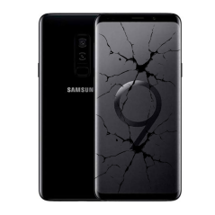 Samsung Galaxy S9 Plus 64 Go - Noir (Ecran + Vitre Arr HS) - Smartphon