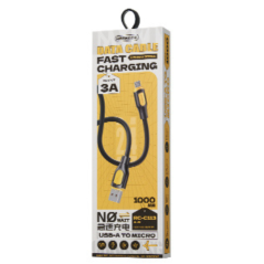 REMAX RC-C113 Micro-USB Cable 3A Black | Smarty