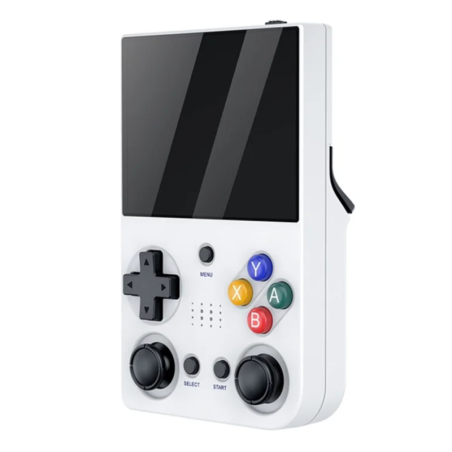 Mini Console de Jeu Vidéo Portable M21 Écran IPS 3,5" 64 Go - Blanc -