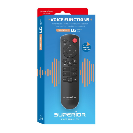 Télécommande Universelle LG Bluetooth avec Fonction Vocale et Pointeur