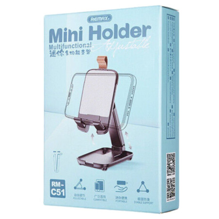 Desk Stand Remax RM-C51 – Mini Multifunction Black