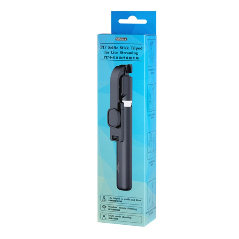 Phone Tripod Remax P17 – 1.3 m Black
