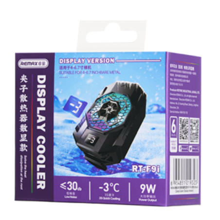 Phone Cooler Remax RT-F9i – Digital Display