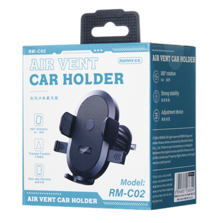 Support téléphone voiture REMAX RM-C02 Noir