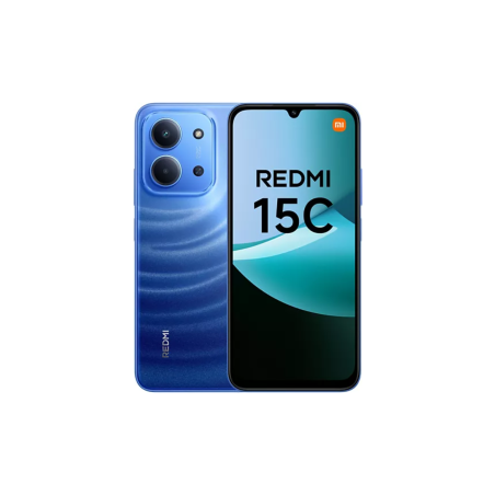 Xiaomi Redmi 15C 8 Go RAM + 128 Go NFC ROM Bleu - EU - Neuf — Reconditionné Garanti 12 mois · Smarty Paris