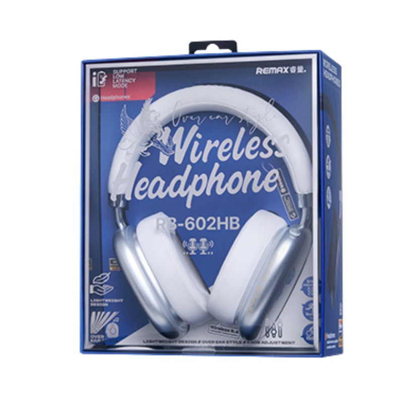 Wireless Headphones REMAX RB-602HB – Silver