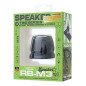 Enceinte portable sans fil REMAX Lighting RB-M3 – Support magnétique, Gris