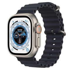 Apple Watch Ultra Cellulaire 49mm Titane Naturel sans Bracel