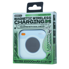 Batterie externe REMAX RPP-152 10 000 mAh Bleu | Smarty