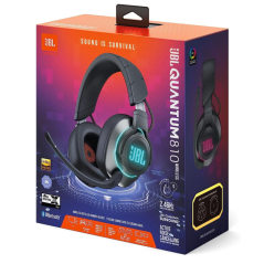 Casque Gaming Sans Fil Circum-Aural JBL Quantum 810 - JBLQ810WLBLKAM -