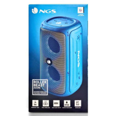 Enceinte Bluetooth NGS Roller Beast IPX5 32W - Bleu - Audio Ref G1544