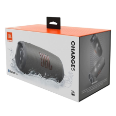 Enceinte Bluetooth Portable JBL Charge 5 - JBLCHARGE5GRY - Gris - Audi